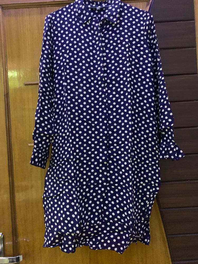 Navy Blue Top