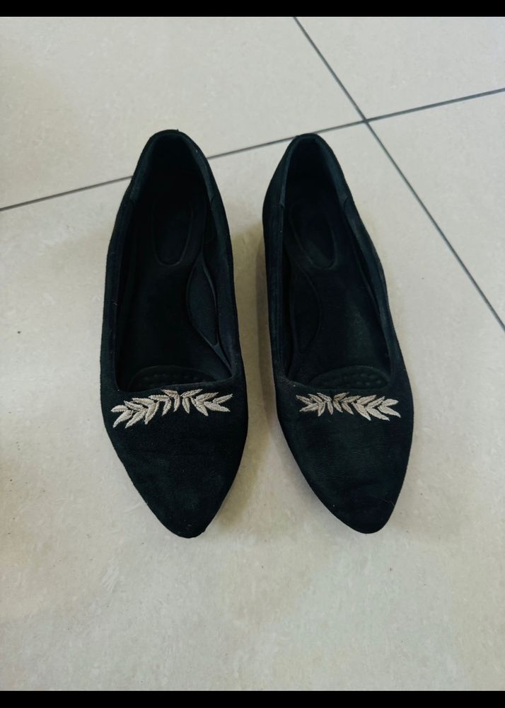 black suede bellies