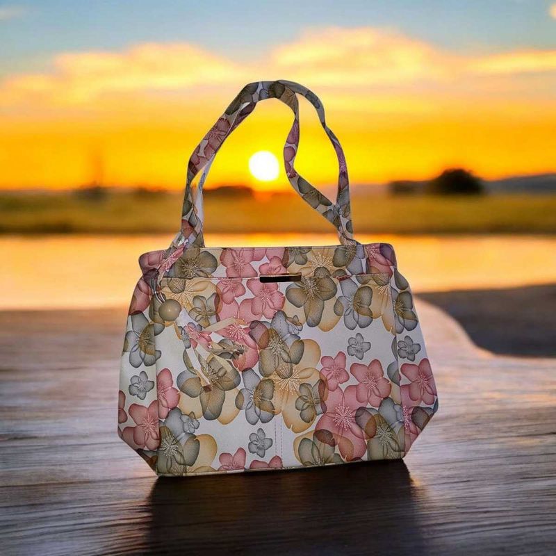Floral Charm Handbag