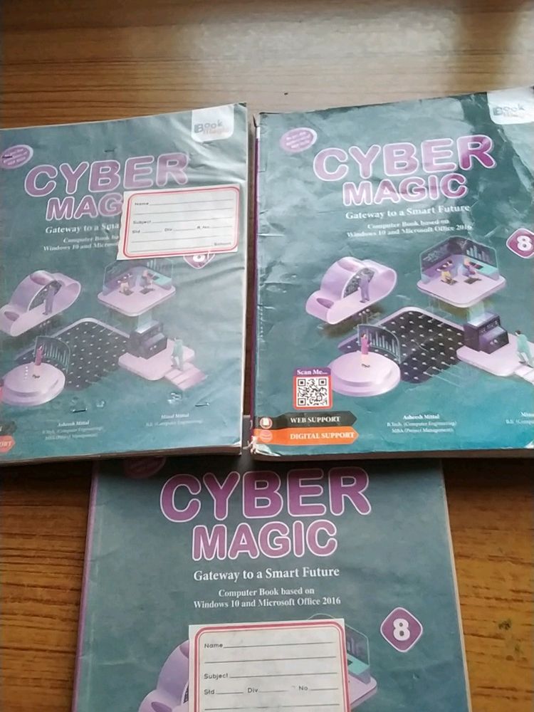 Cyber Magic Computer Textbook for Class 8th