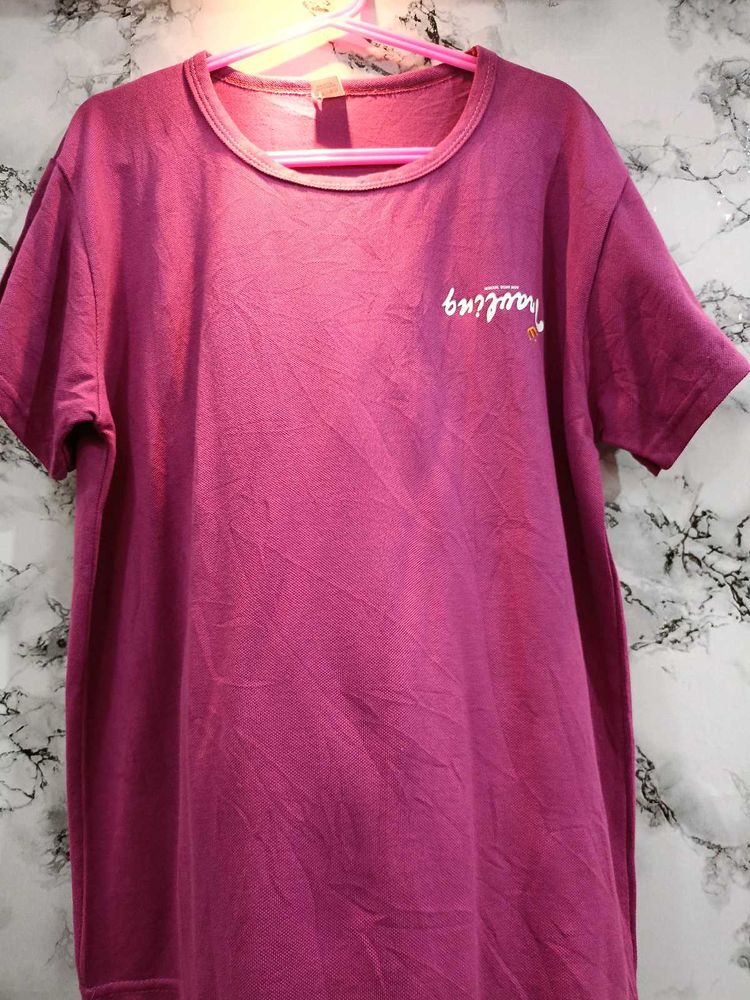 Pink Graphic T-Shirt