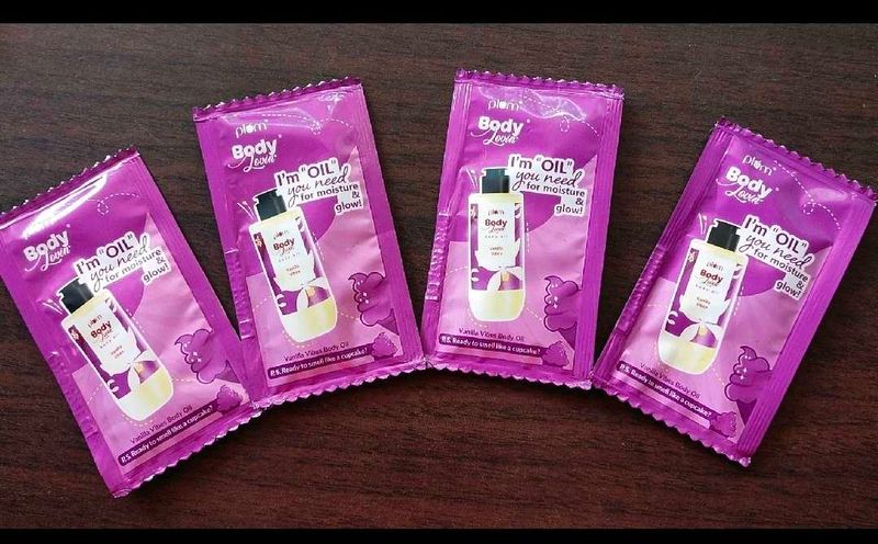 4 Plum Vanilla Vibes Body Oil