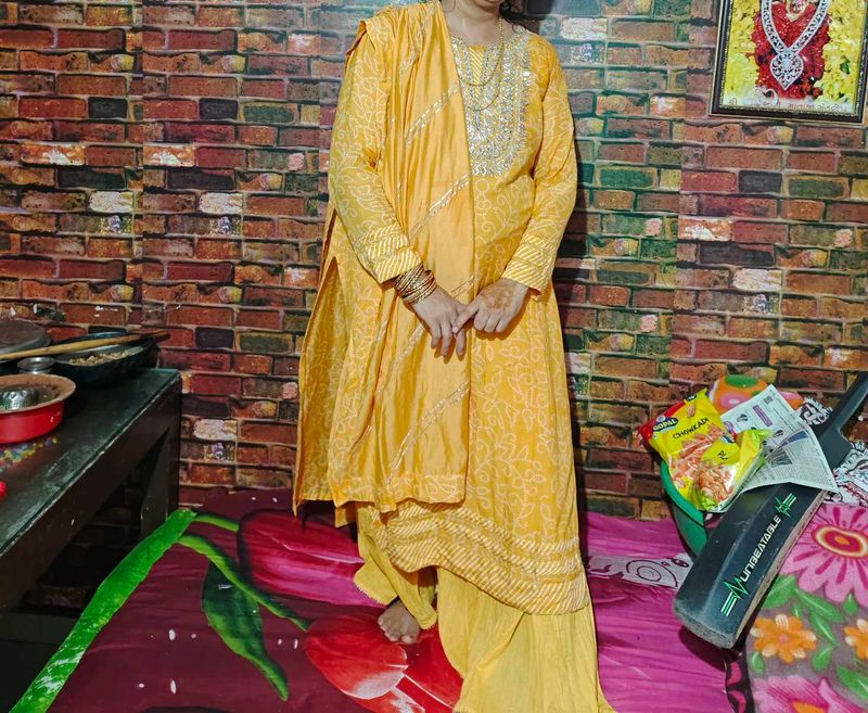 Heavy Sharara Set