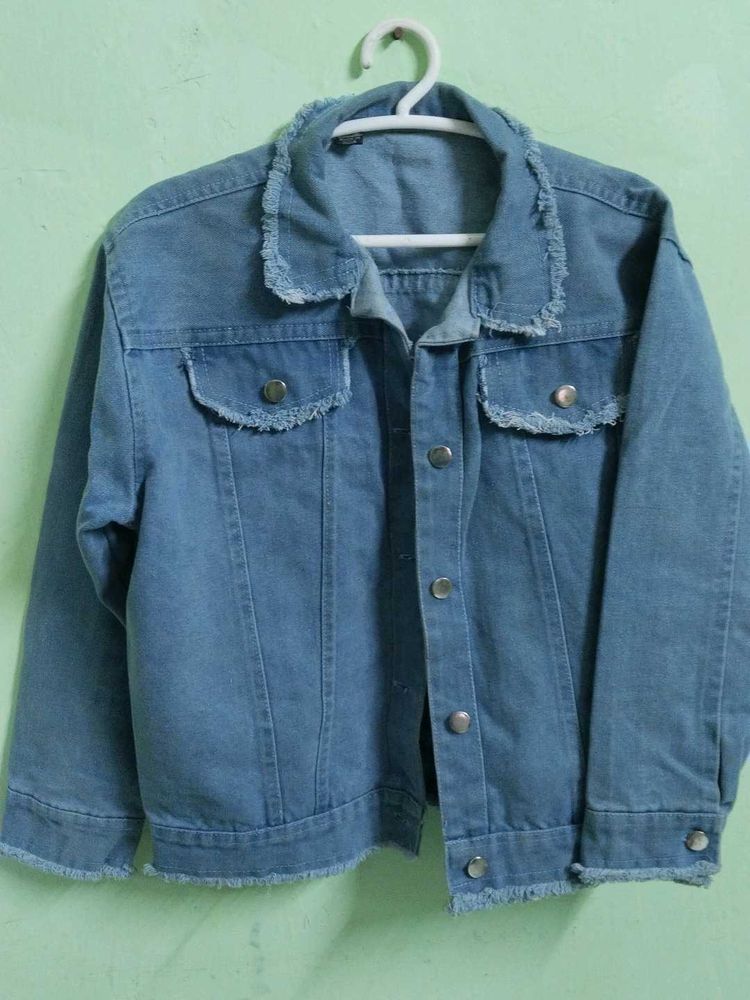 Blue Denim Jacket 🧥
