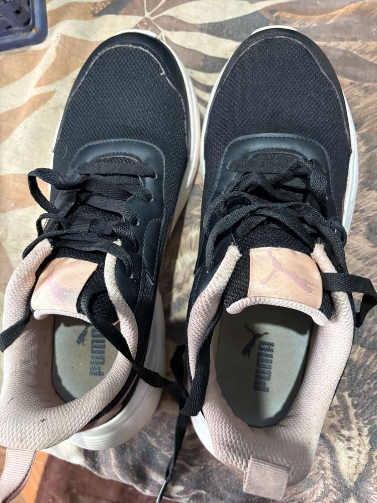 Puma Black Running Shoes