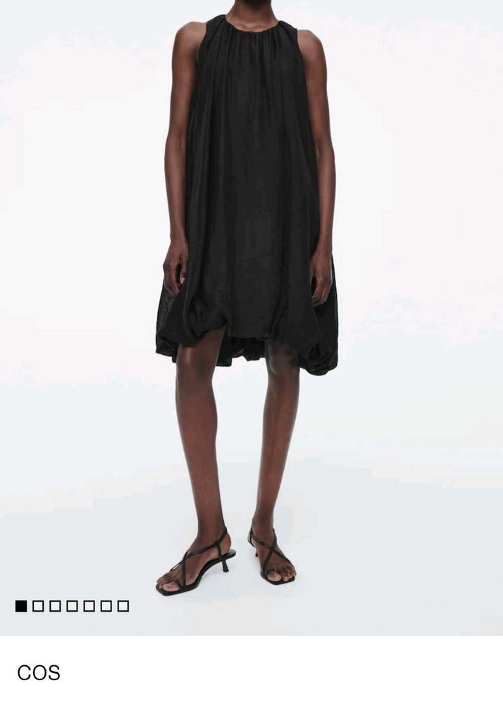 Chic Black Sleeveless Dress