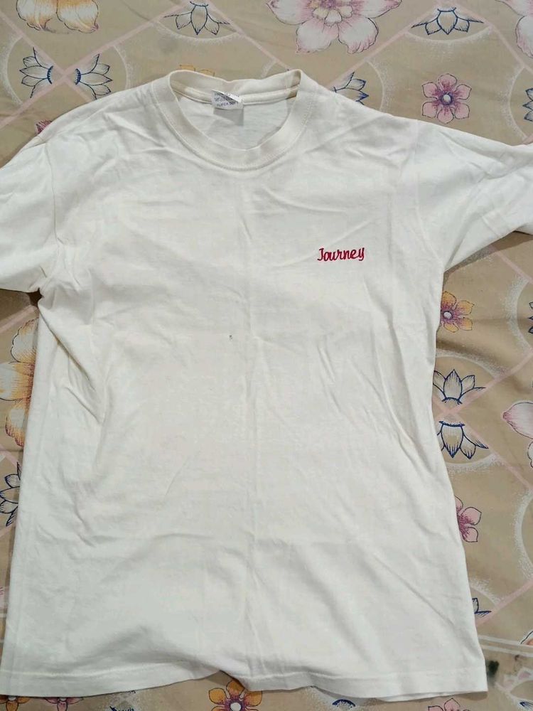 Cream T Shirt
