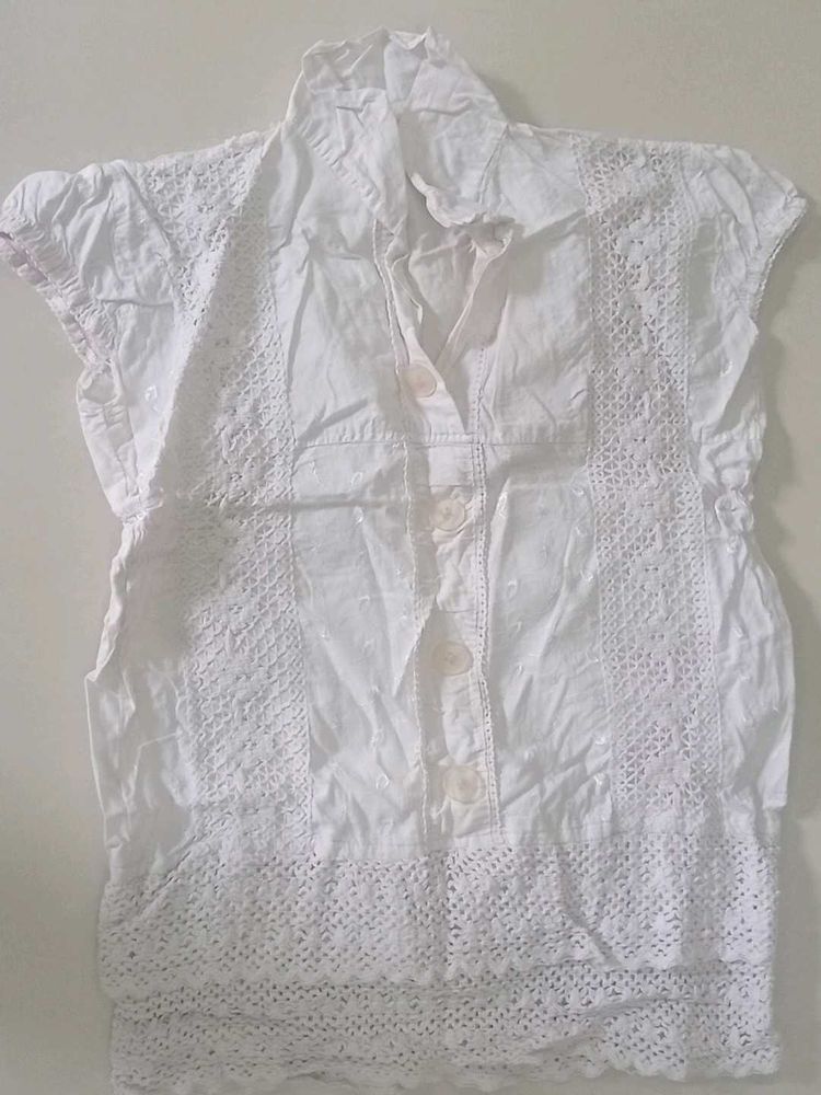 Light Pink Lace Top