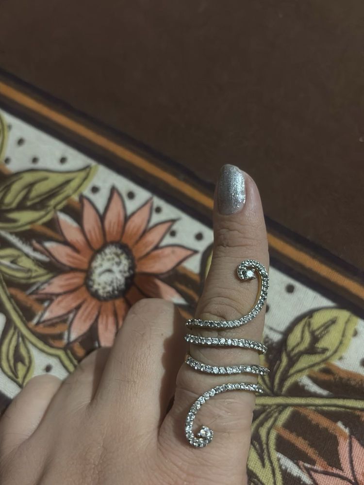 Spiral Statement Ring