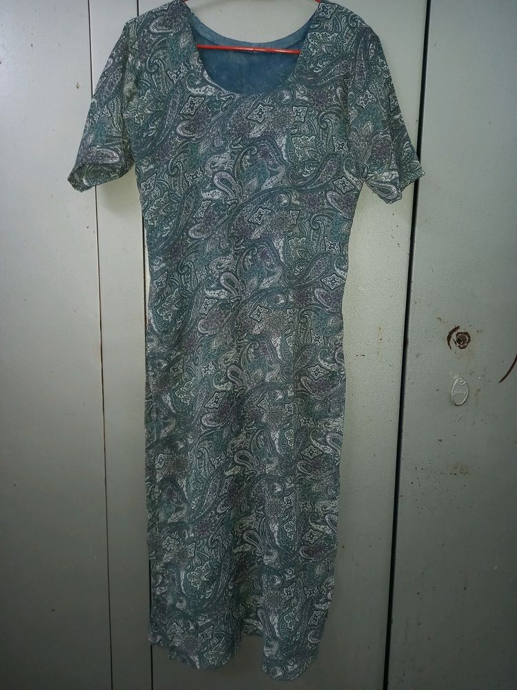 Beautiful Long High Slit Georgette Kurti