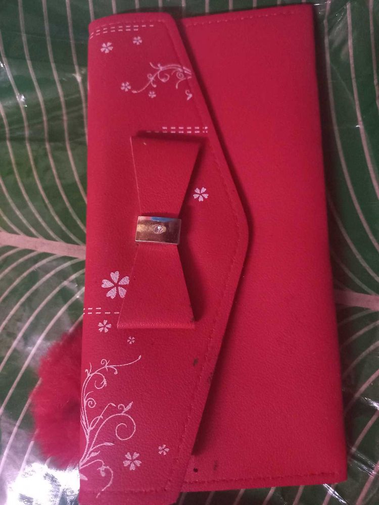 Stylish Red Wallet