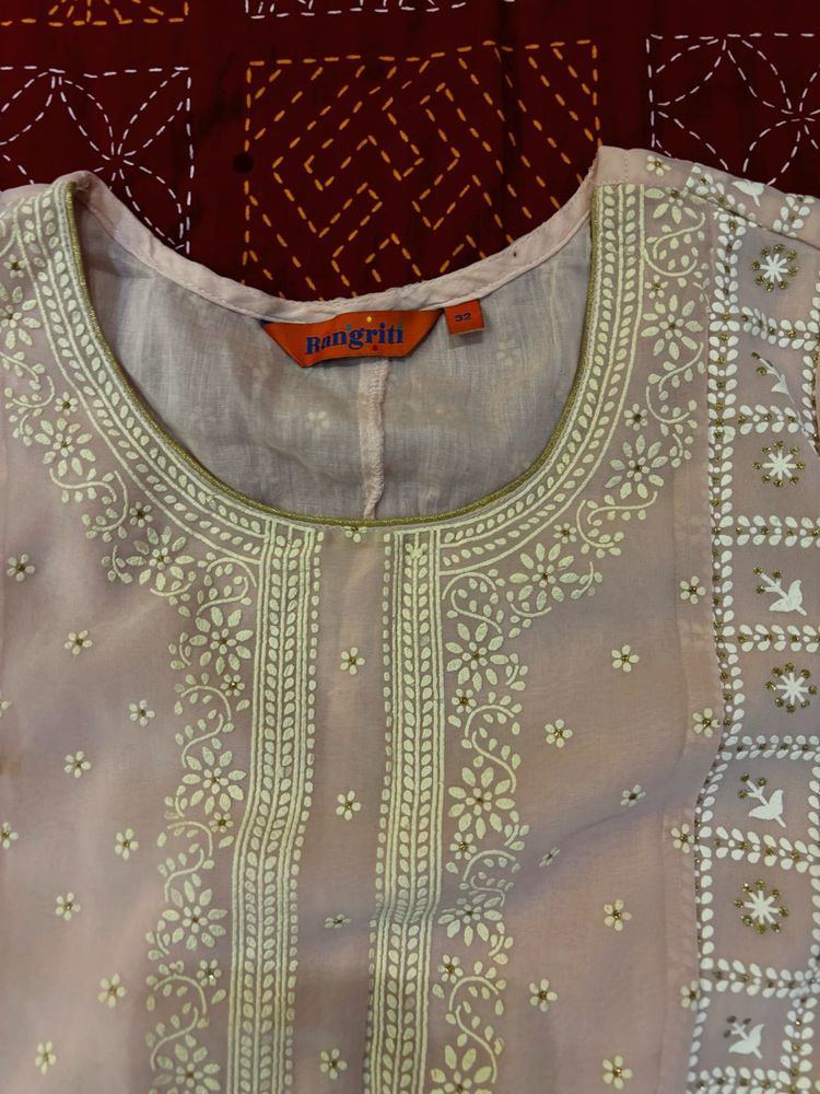 Rangriti Embroidered Kurta