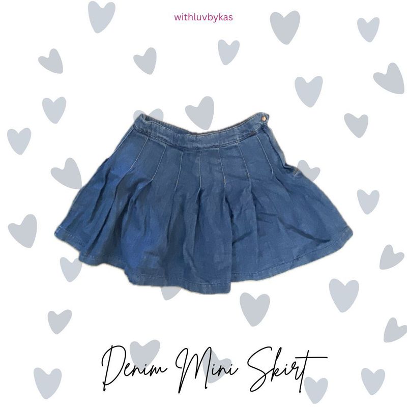 Denim Mini Skirt