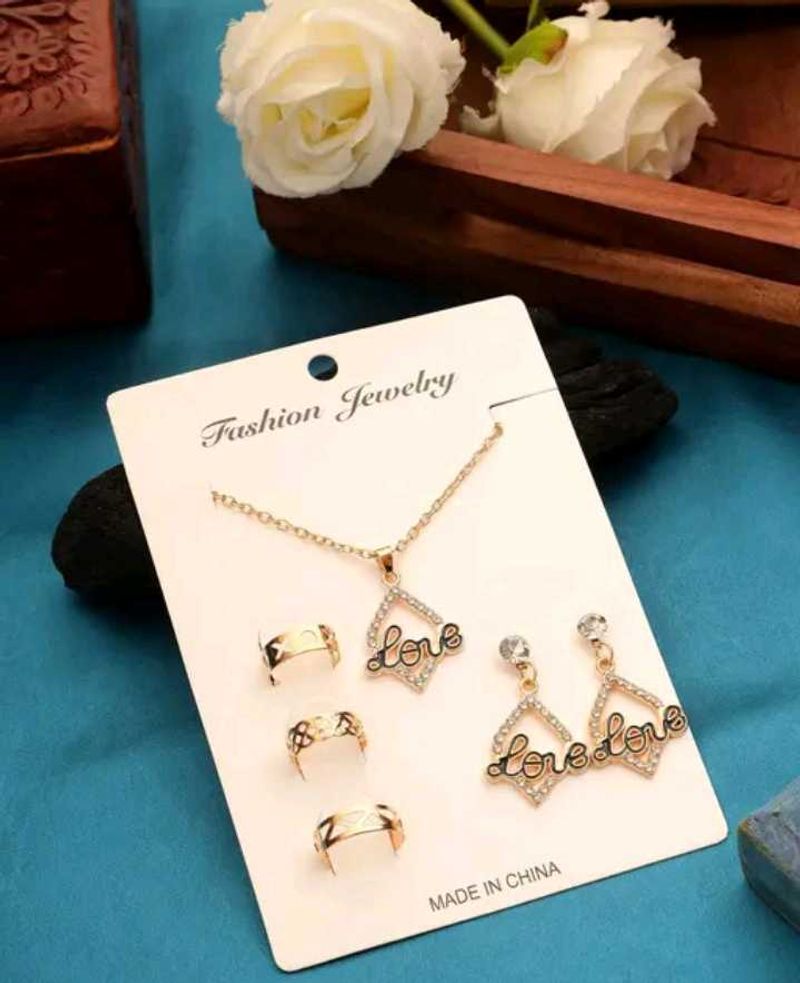 Alloy Gold- Plated Jewelry Set  ❣🎊