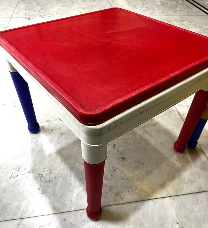 Tot Tutors Lego Top Table And Chair For Kids