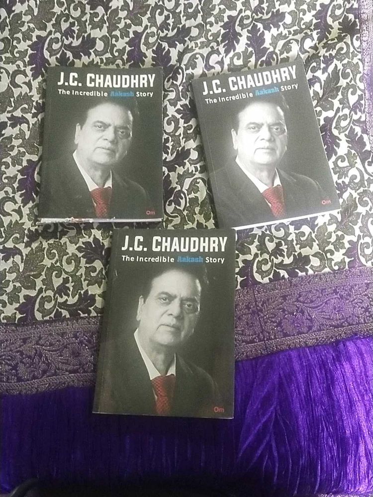 JC Choudhary Book For Akash Biography