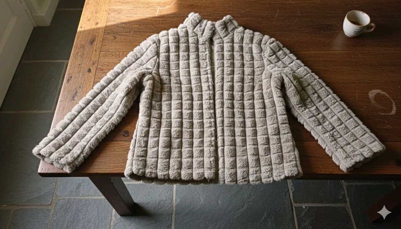 Textured Beige Jacket