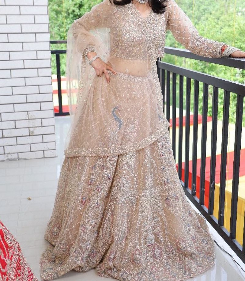 Elegant Sequin Lehenga Choli Set