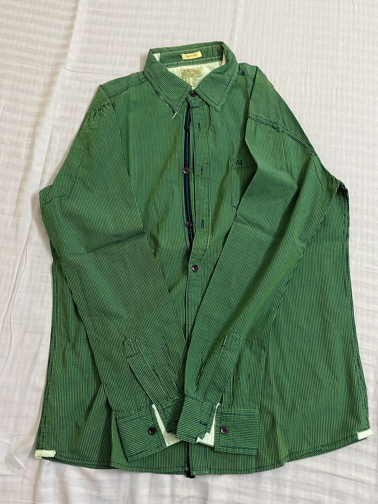 Mango Men shirt Size XL Slim Fit, Regular Fit L Size