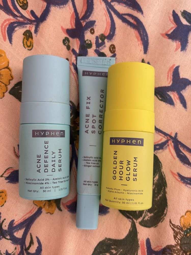 Hyphen Skin Glow Serums And Acne Correction Serum
