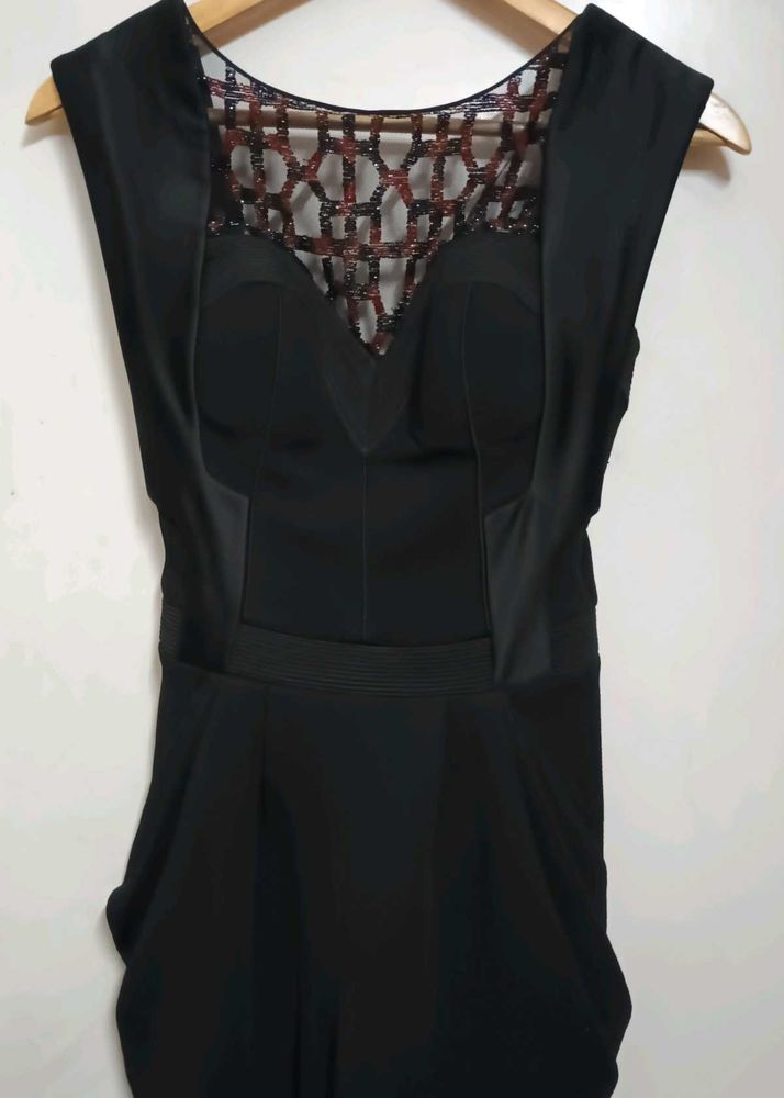 Chic Black Luxury Designer Jumpsuit