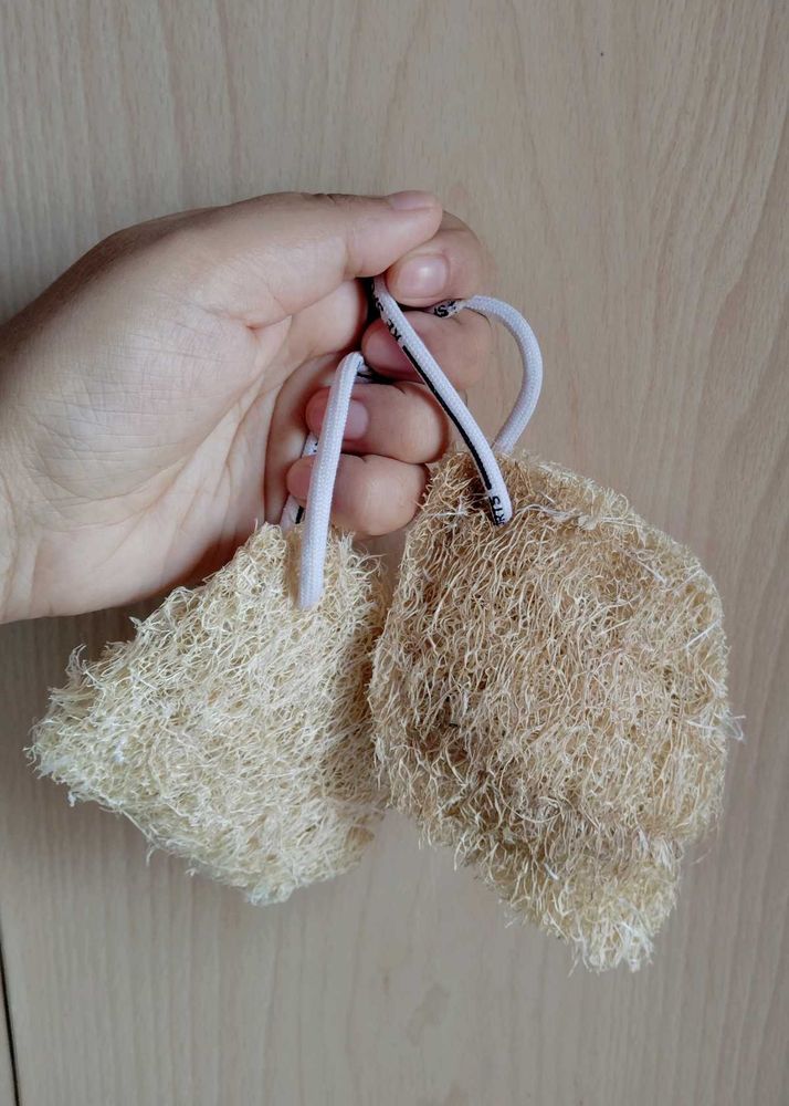 Loofah Sponges- 2 PCS