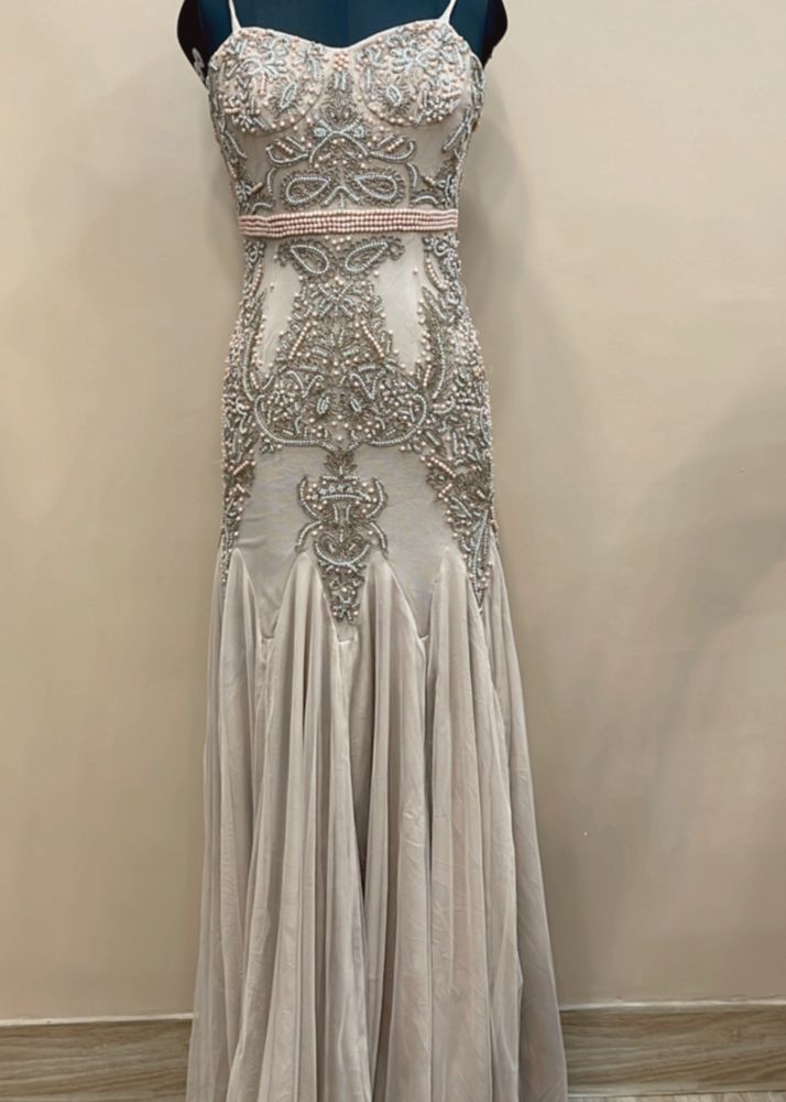 Elegant Beaded Gown