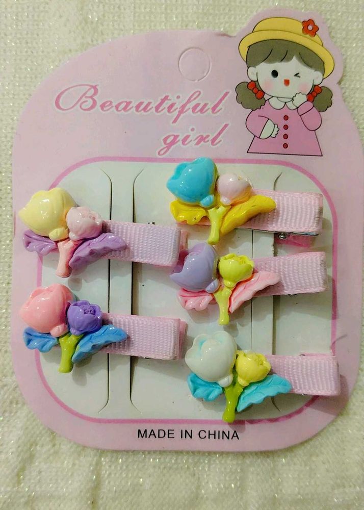 Hair Clips Pack Of 5