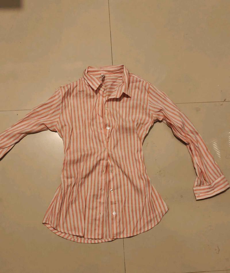 Striped Shirt -cure formal shir