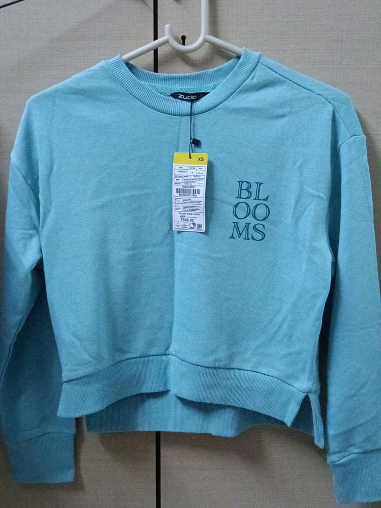 SEA GREEN SWEATSHIRT