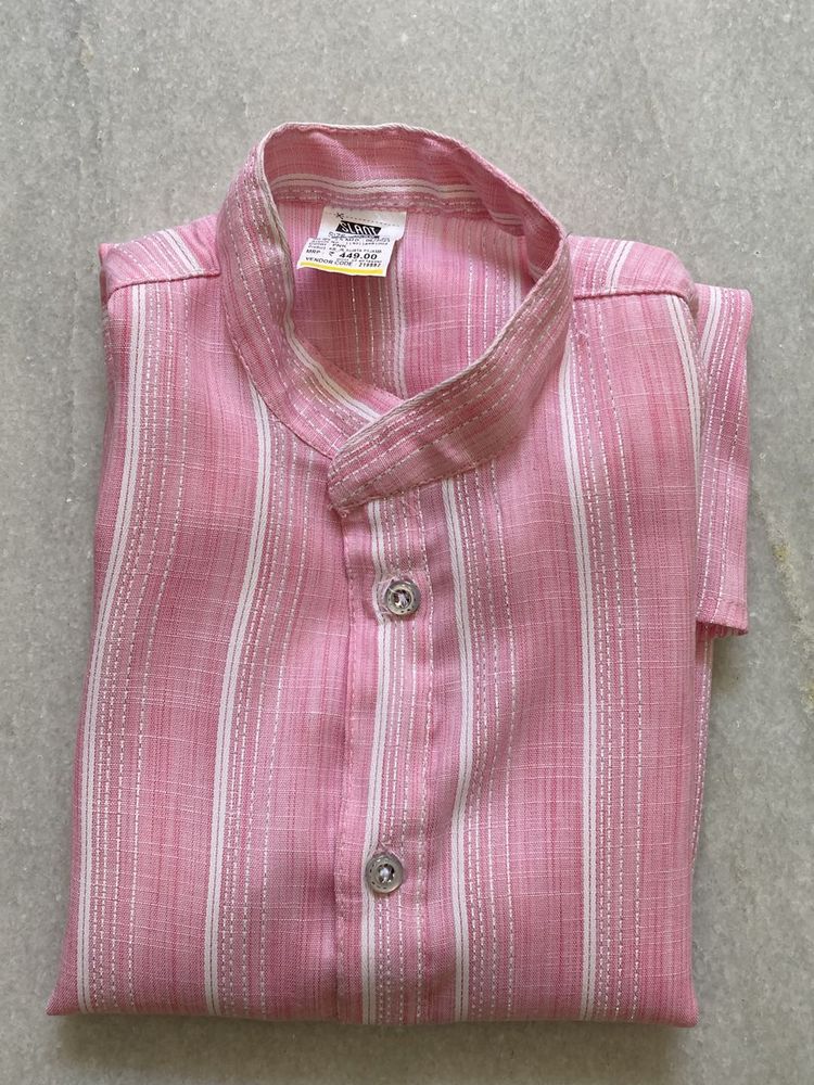 Pink Designer Kurta For 2-4 Yr