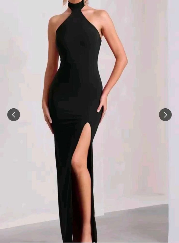 Elegant Black Maxi Dress
