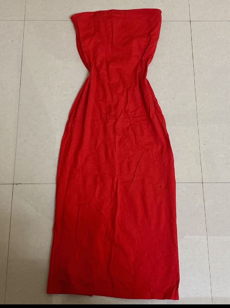 🍓👒H&amp;M Red Bodycon Dress