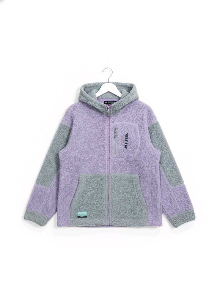 Lavender Fleece Hoodie