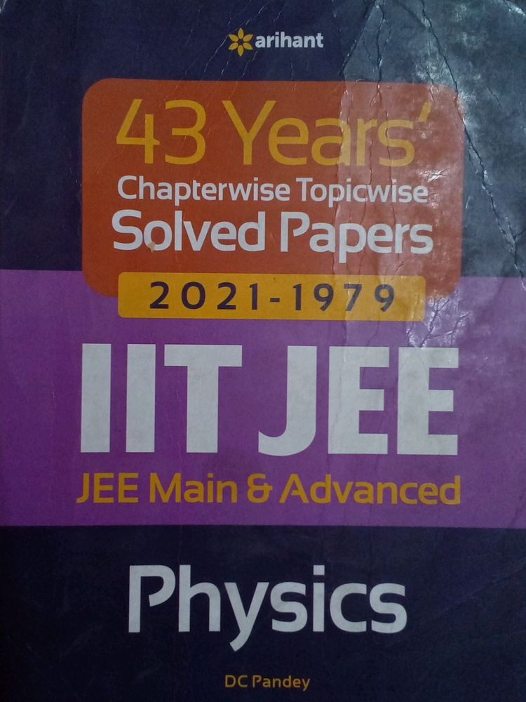 43 Years Chapertwise Topicwise Solved Papers Jee