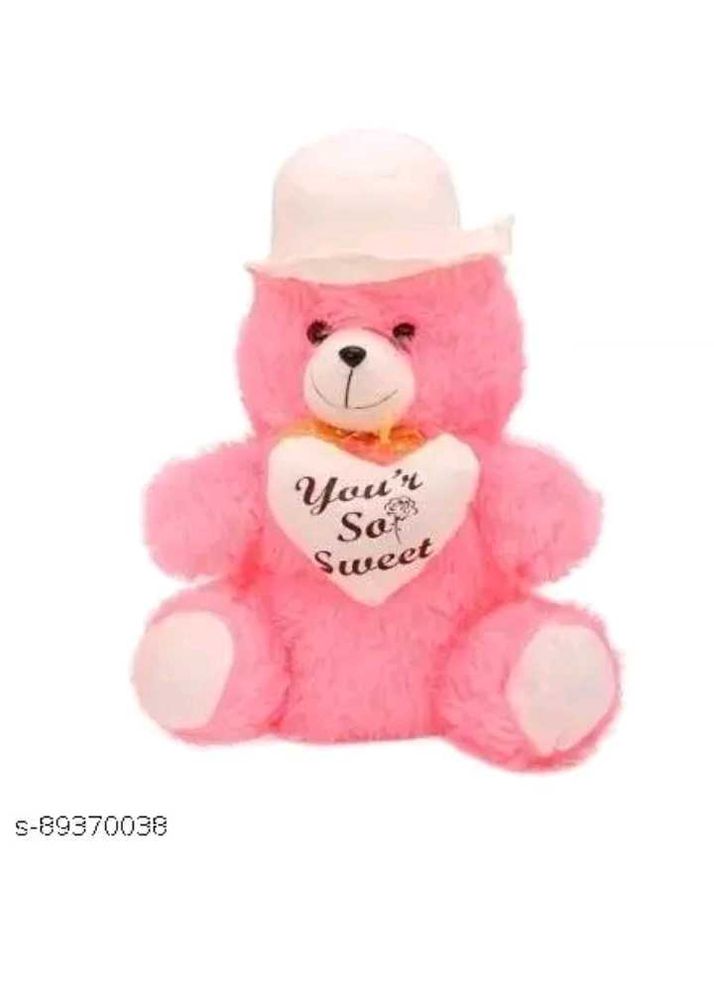 Pink Teddy Bear with Hat