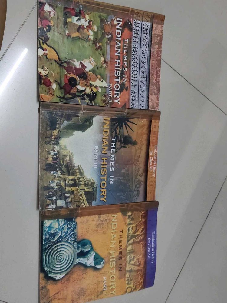Class 12 All 3 History Text Books
