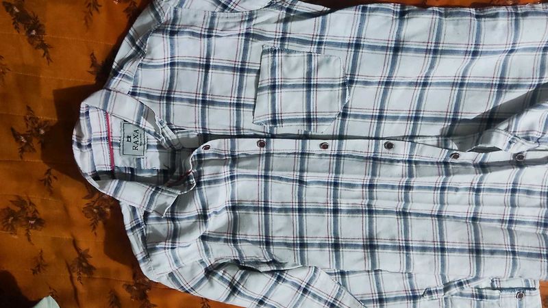 Men's Plaid Casual Shirt