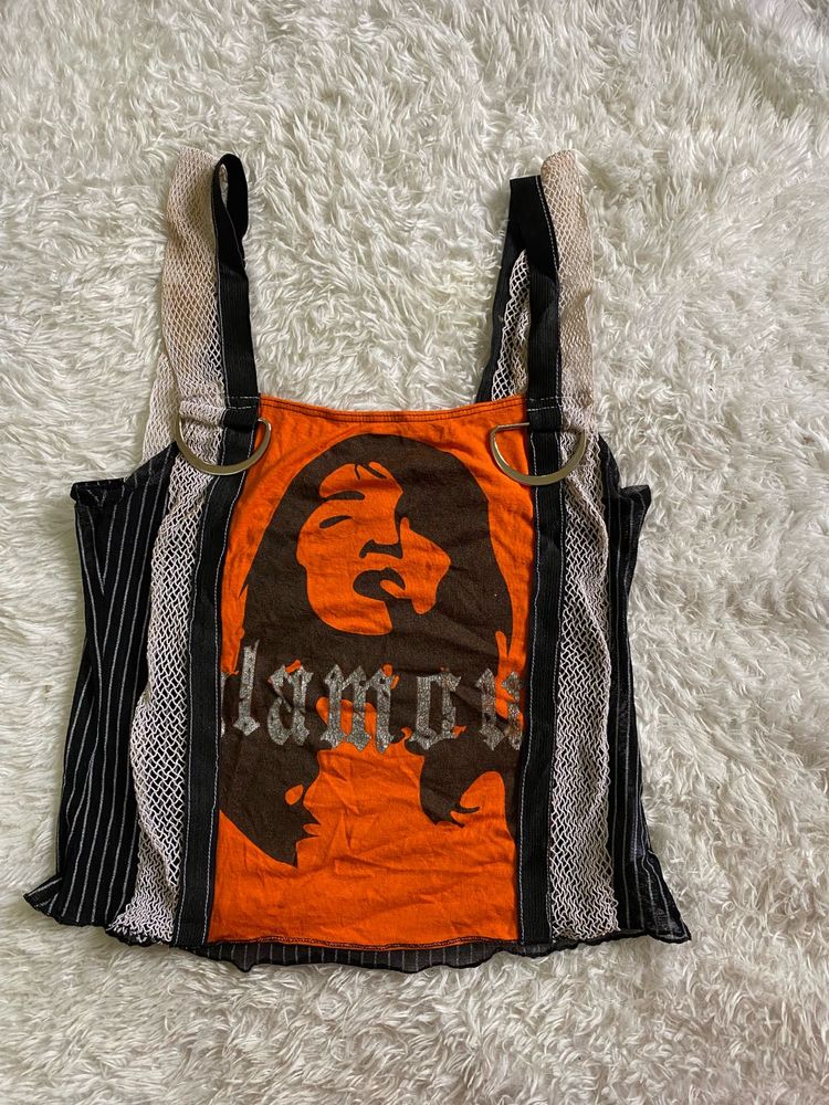 Y2K Unique Graphic Tank Top