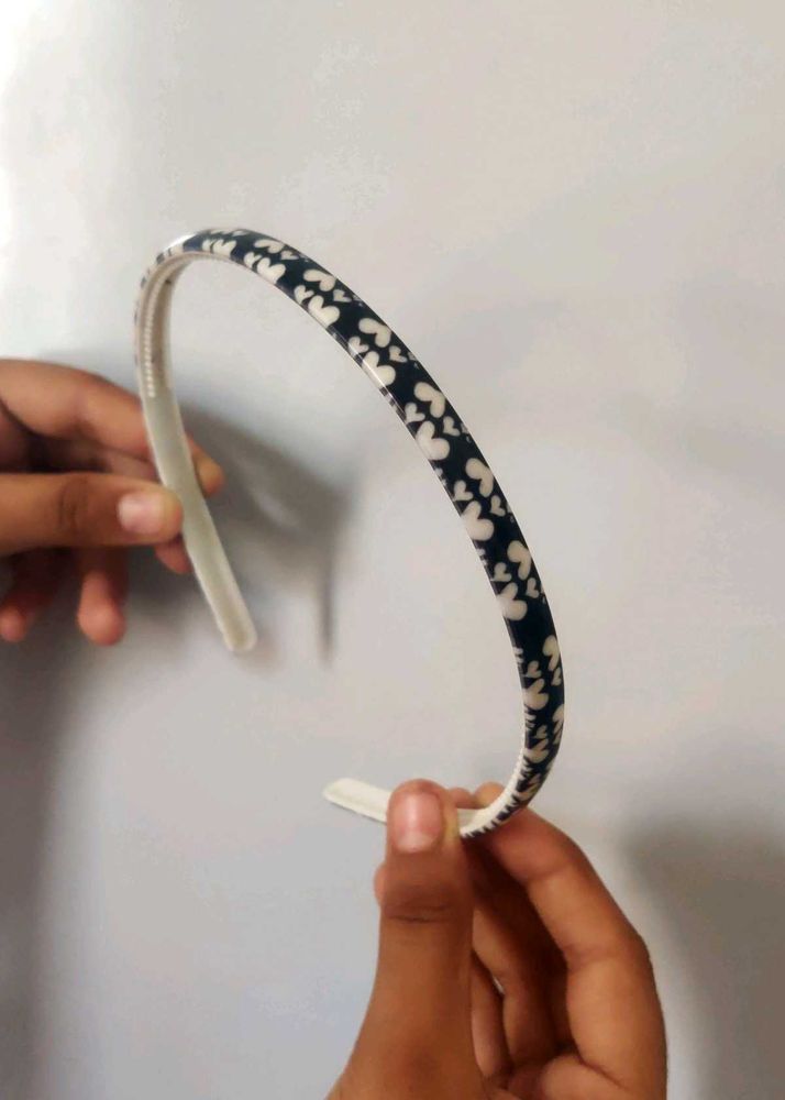 Black And White Headband