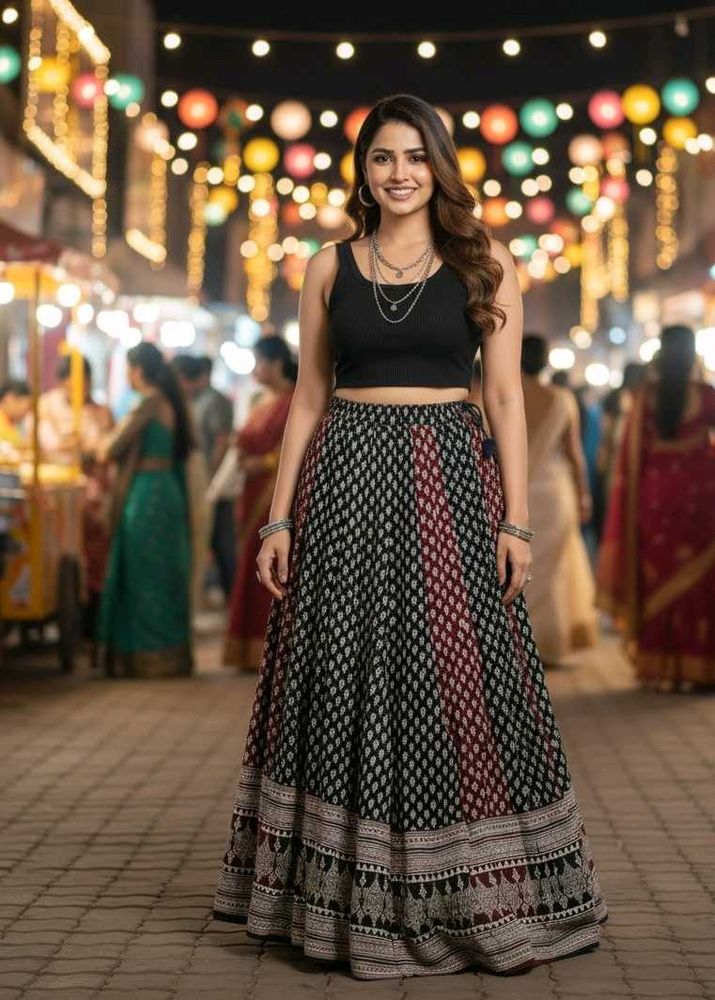 Amazing long skirt 😍