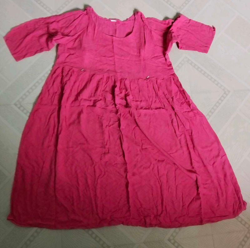 Feeding Kurta Pink
