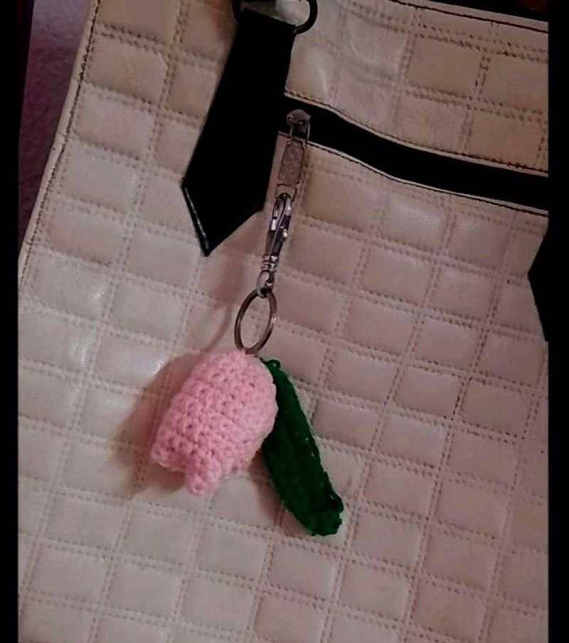 Cute Crochet Keychain