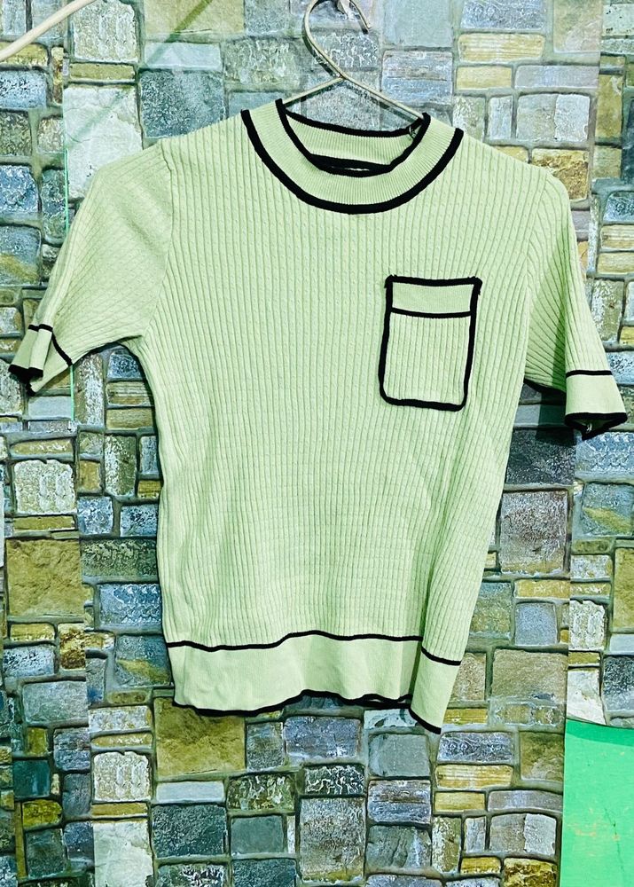 Olive Green Top