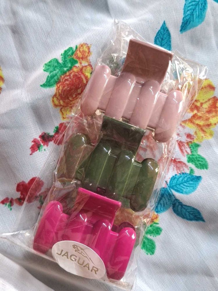 Jaw Hair Clips - Set of 3