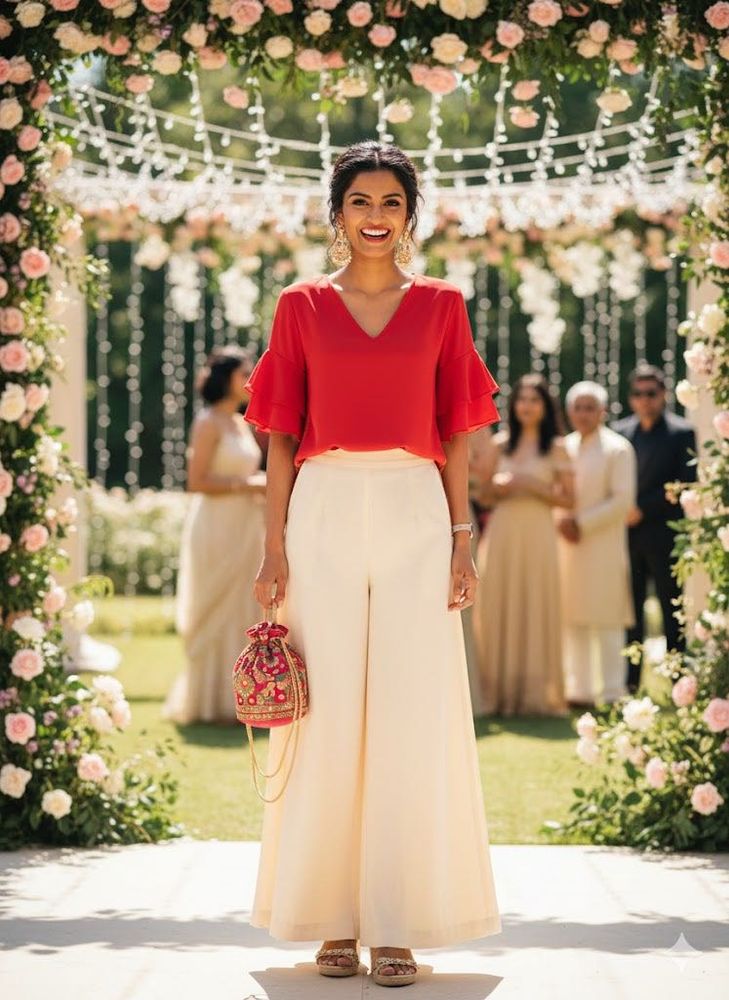 Own the Moment in Poppy Red Zara Luxury! ❤️💃