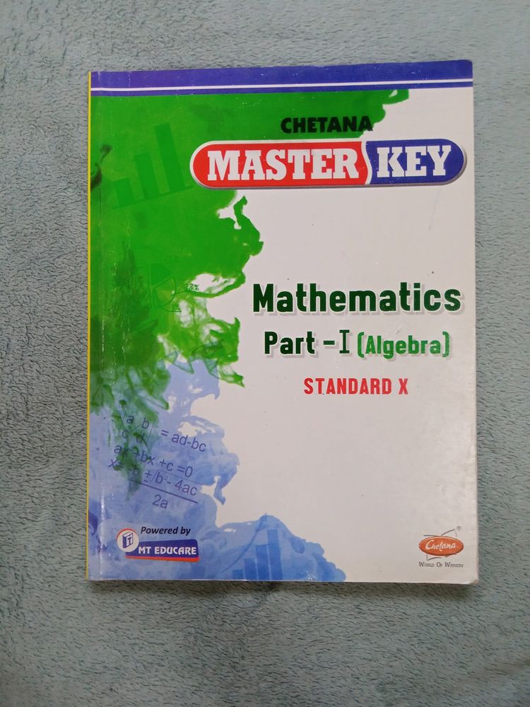 Standard 10 Masterkey Maths Part 1 Algebra