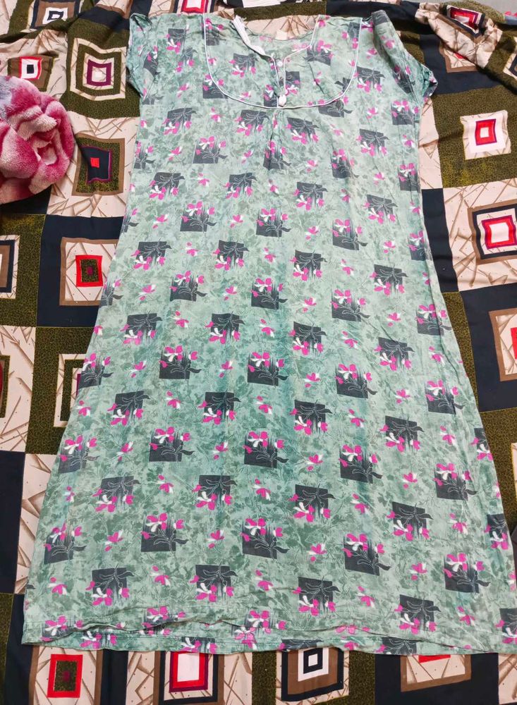 Floral Print Nightdress