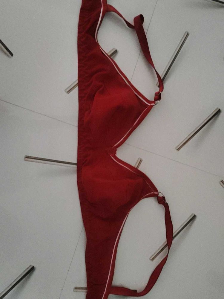 Red Colour Bra