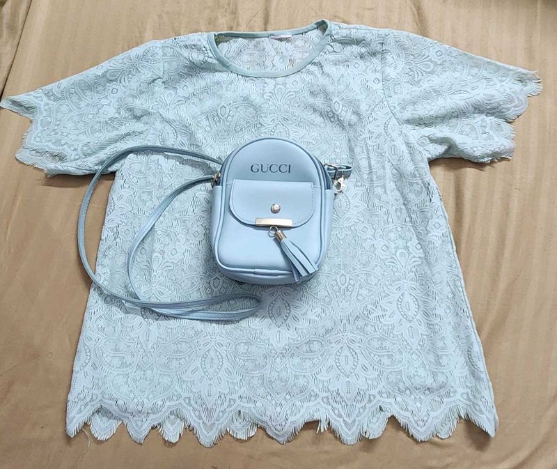 Top with a free purse